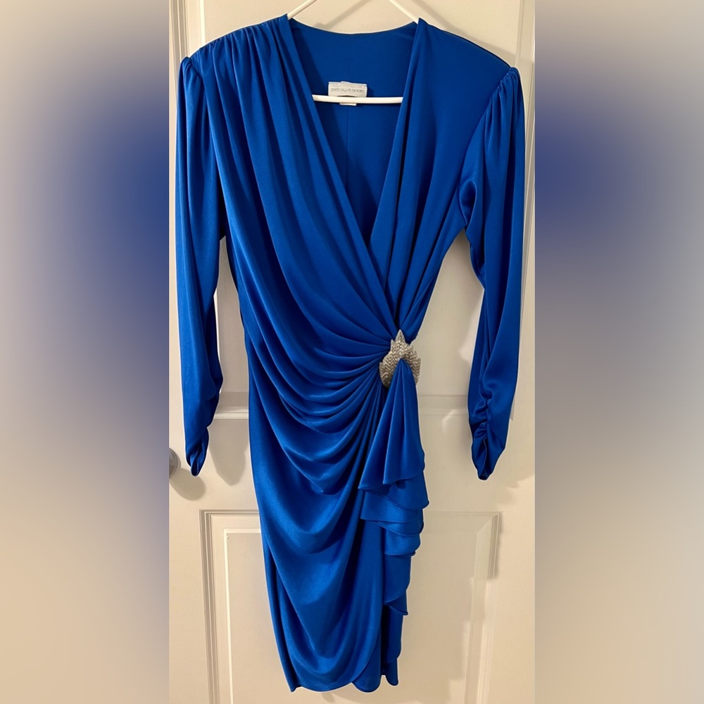 Betsy and Adam Formal Dress: Blue, Size:7-8
